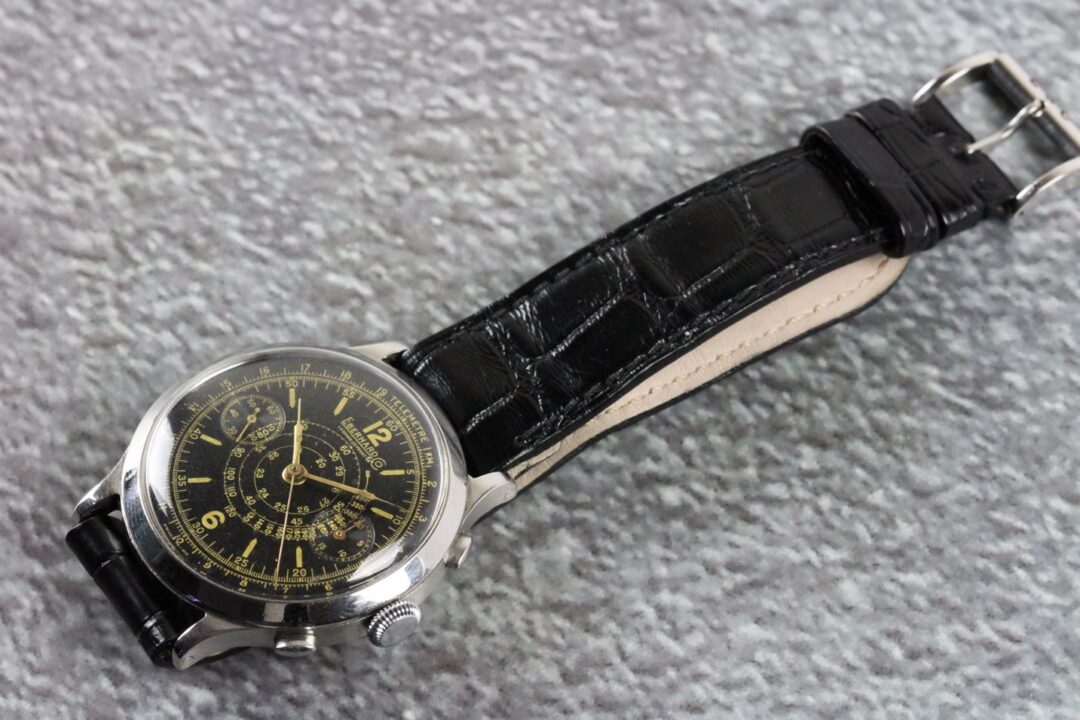 Eberhard Pre-Extra Fort “Gilt” Chronograph - Menta Watches- Buy Vintage ...