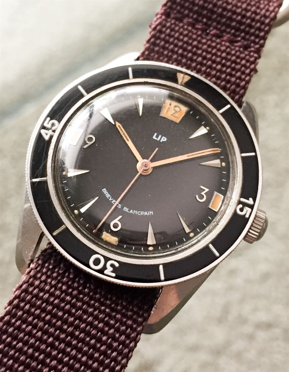 Blancpain fifty fathoms on sale lip